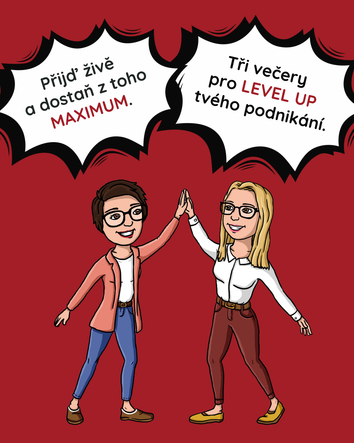 živá masterclass pro level up tvého podnikání