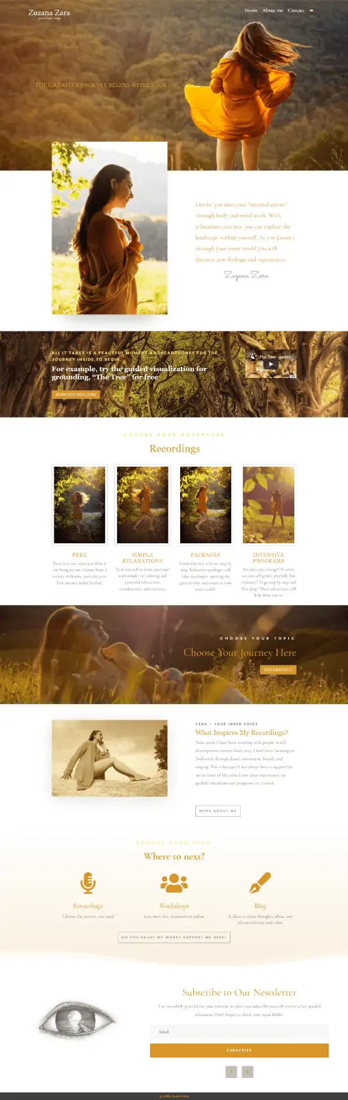 Tvorba webu jezina.blog