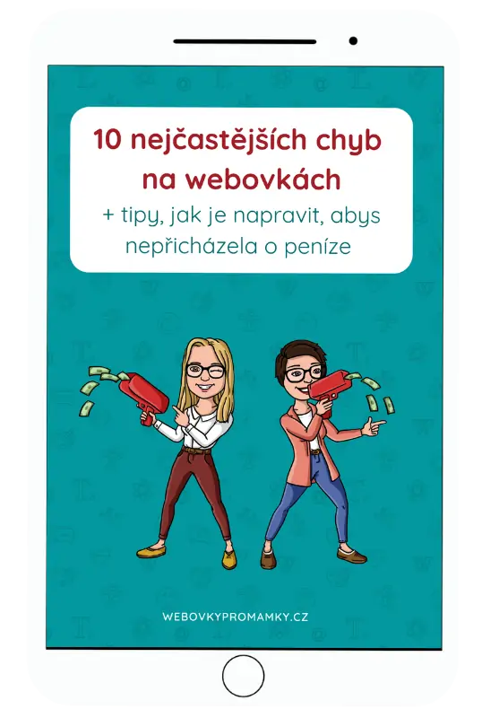 10 nejčastějších chyb na webech a jak je napravit